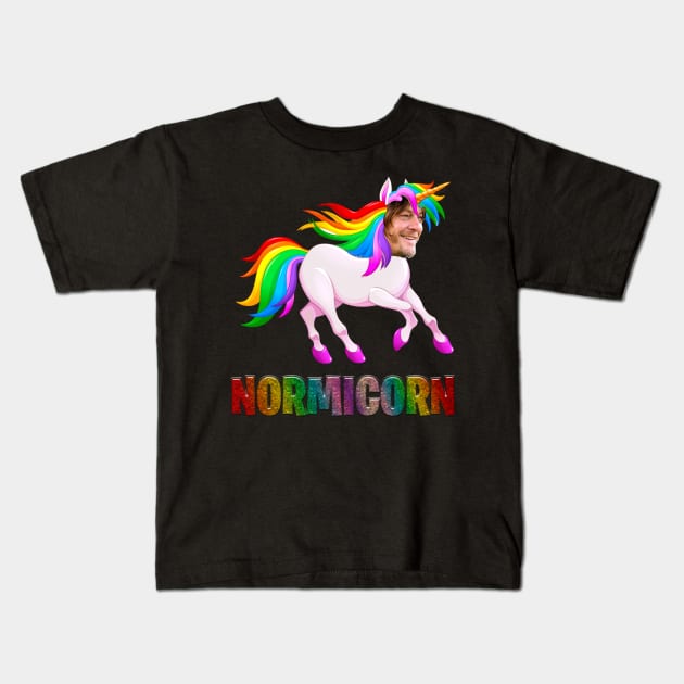 NORMICORN Kids T-Shirt by KOPY KAT